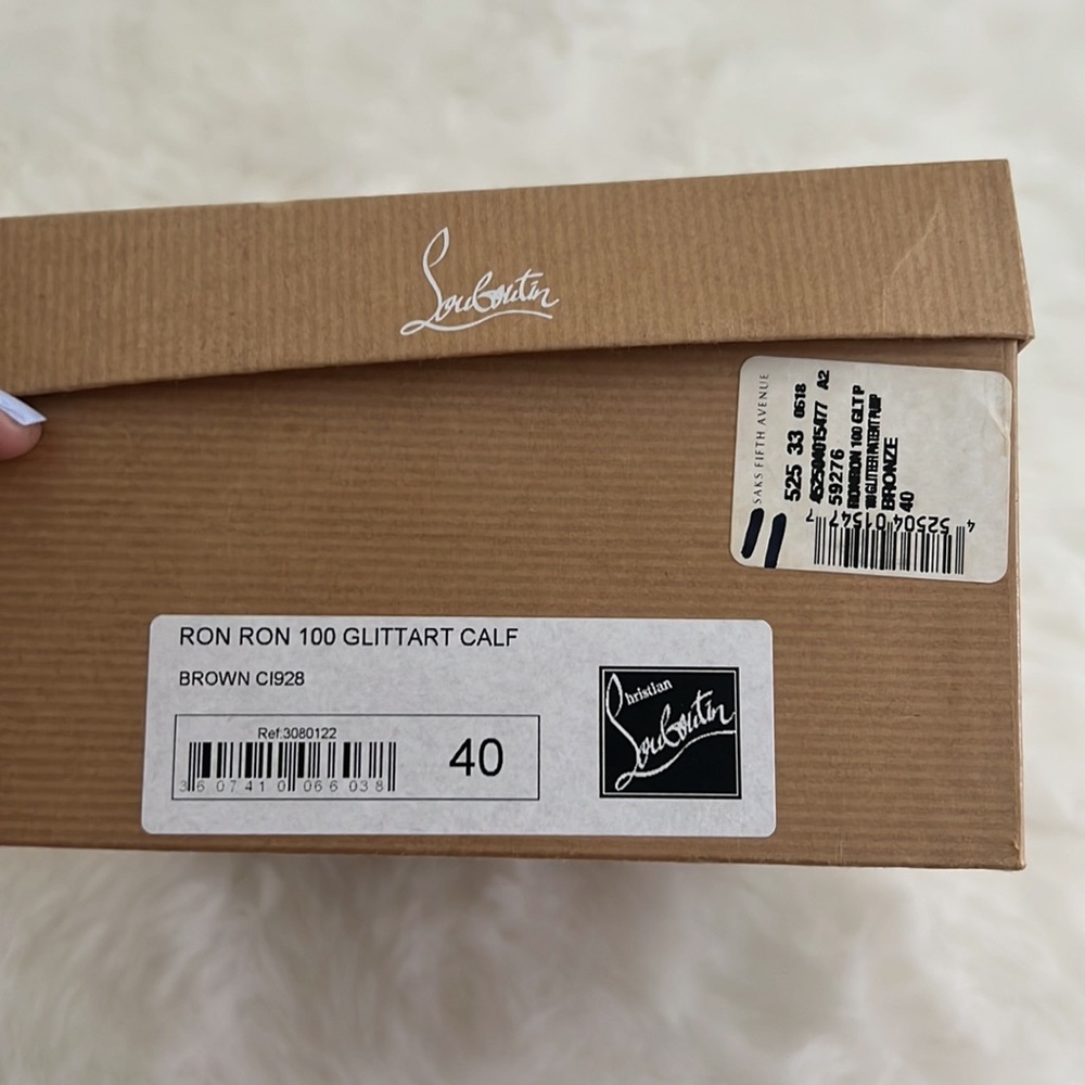 Christian Louboutin Ron Ron Tortoise Shell Pumps Size 40 - Picture 13 of 14
